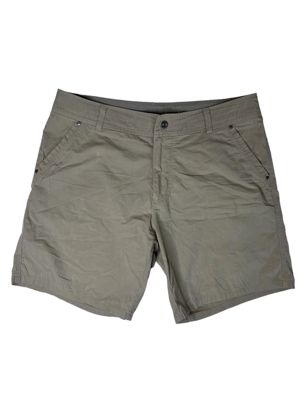 Men's Kuhl Kontra Outdoor Hiking Camping Shorts #5133 Size 38 Light Khaki